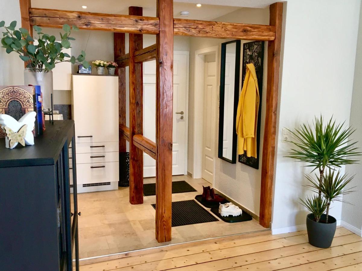 קדלינבורג Schoene Ferienwohnung Am Mathildenbrunnen מראה חיצוני תמונה