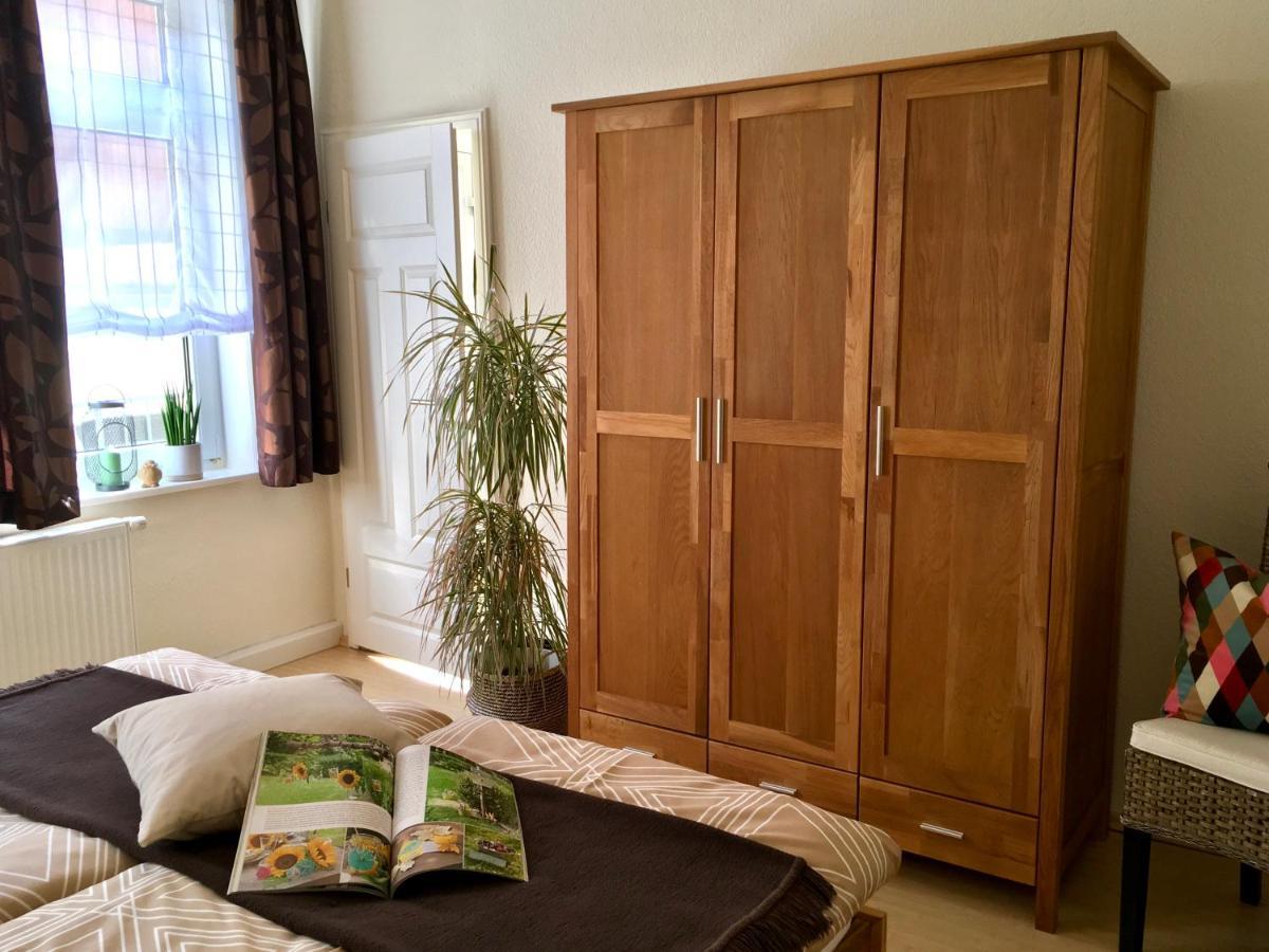 קדלינבורג Schoene Ferienwohnung Am Mathildenbrunnen מראה חיצוני תמונה