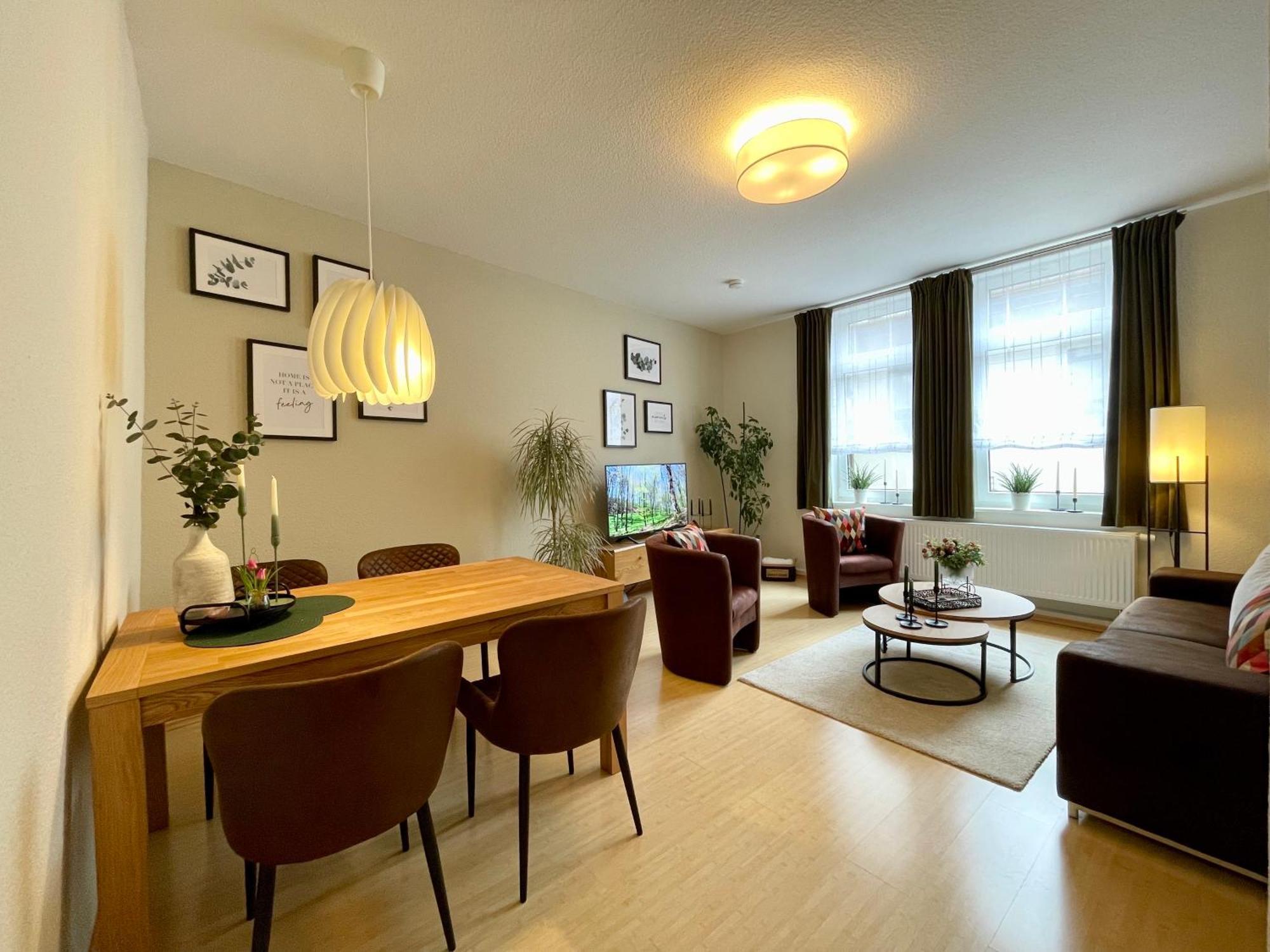 קדלינבורג Schoene Ferienwohnung Am Mathildenbrunnen חדר תמונה