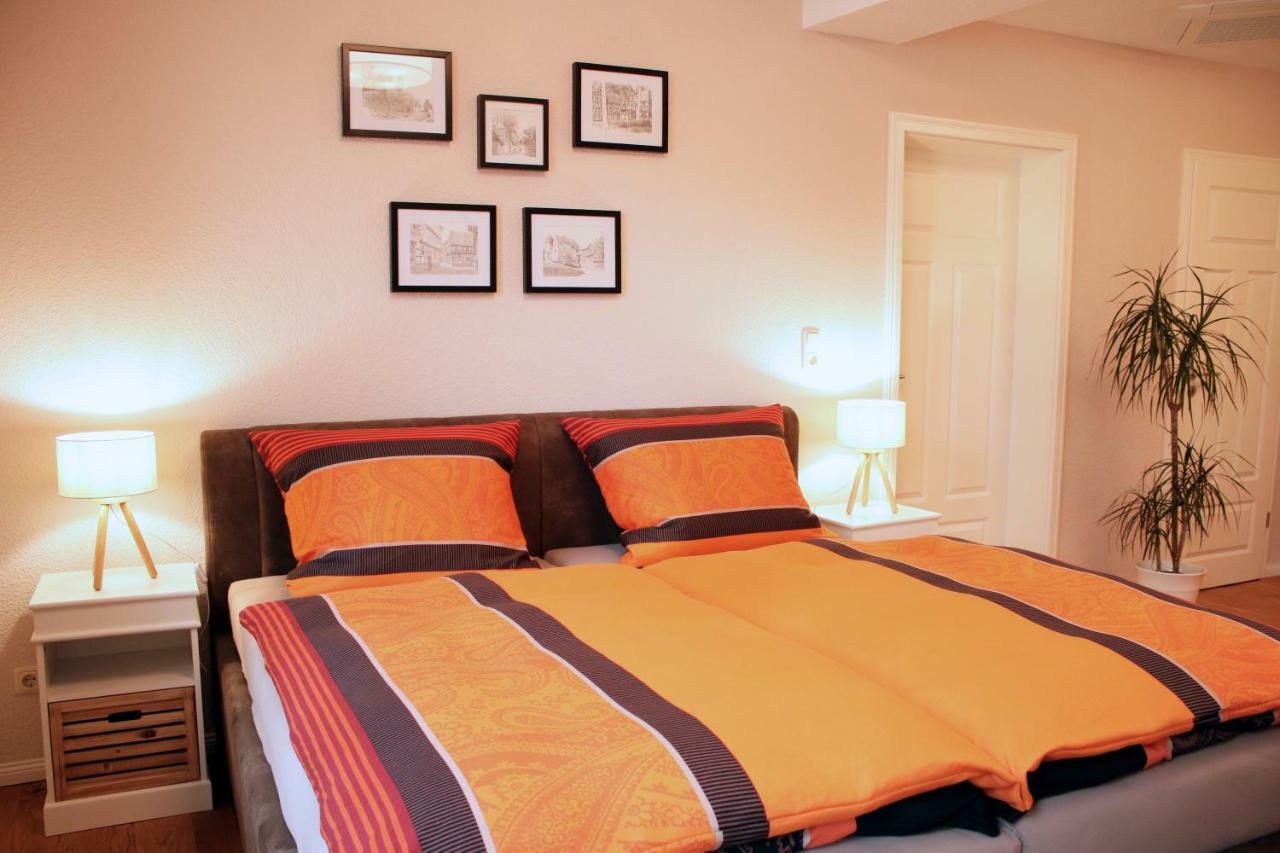 קדלינבורג Schoene Ferienwohnung Am Mathildenbrunnen מראה חיצוני תמונה
